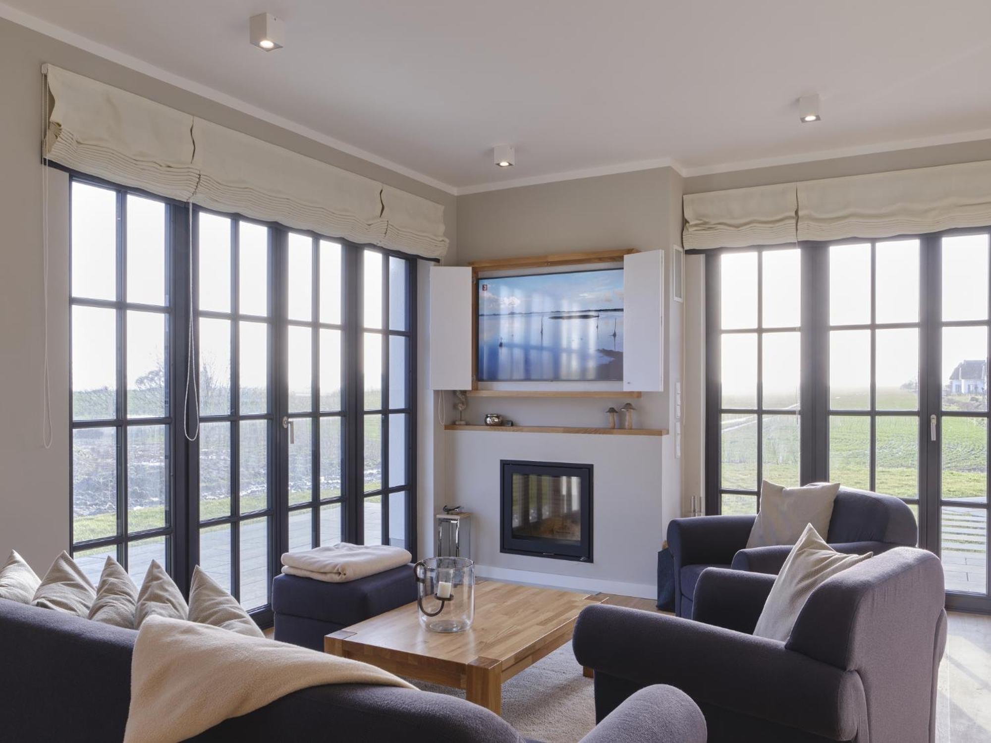 Reetland Am Meer - Luxusplus Reetdachvilla Mit 4 Schlafzimmern, Aussensauna, Loungebereich Und Kamin G07 Дранске Екстер'єр фото